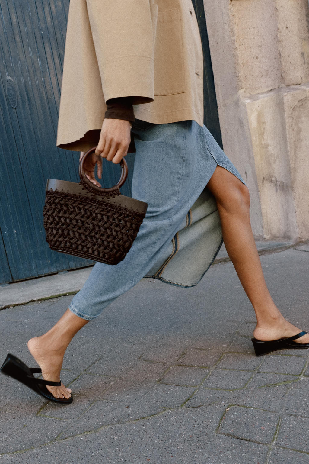 MINI CAPAZO RAFIA / Marr?n