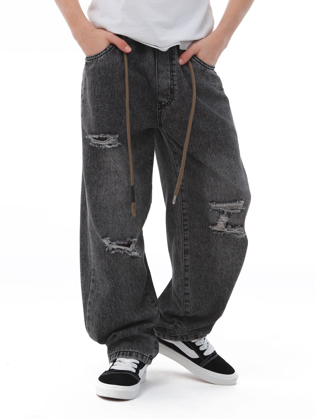 Джинсы-багги для мальчиков