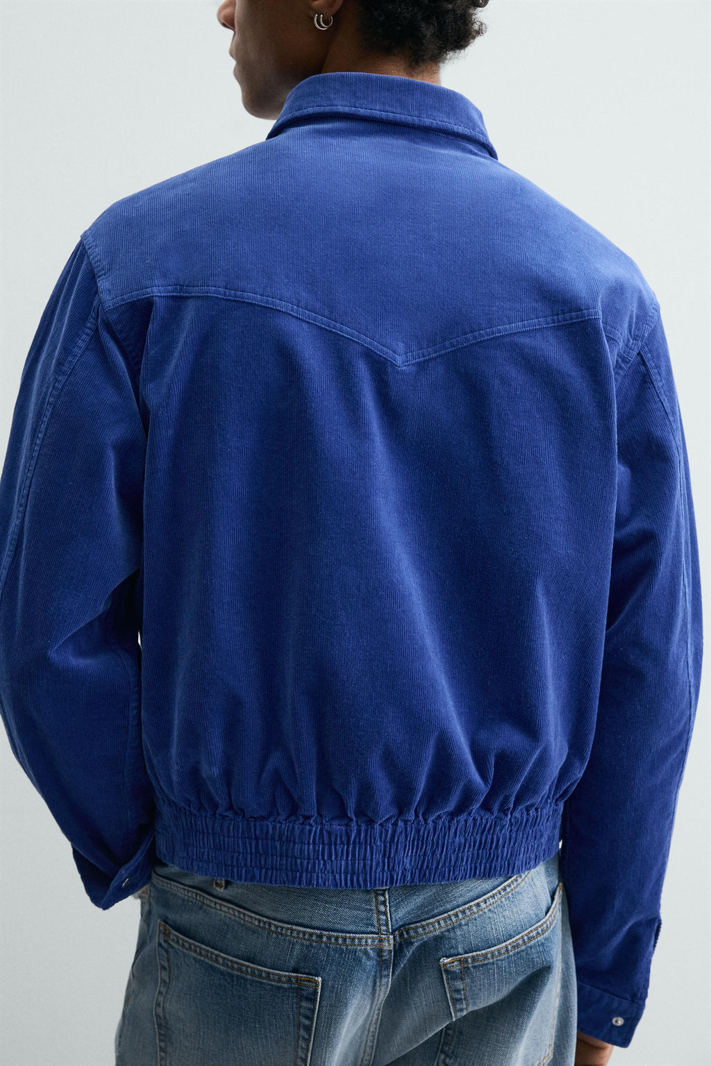 SOBRECAMISA PANA CREMALLERA / Azulina - Zara фото 5