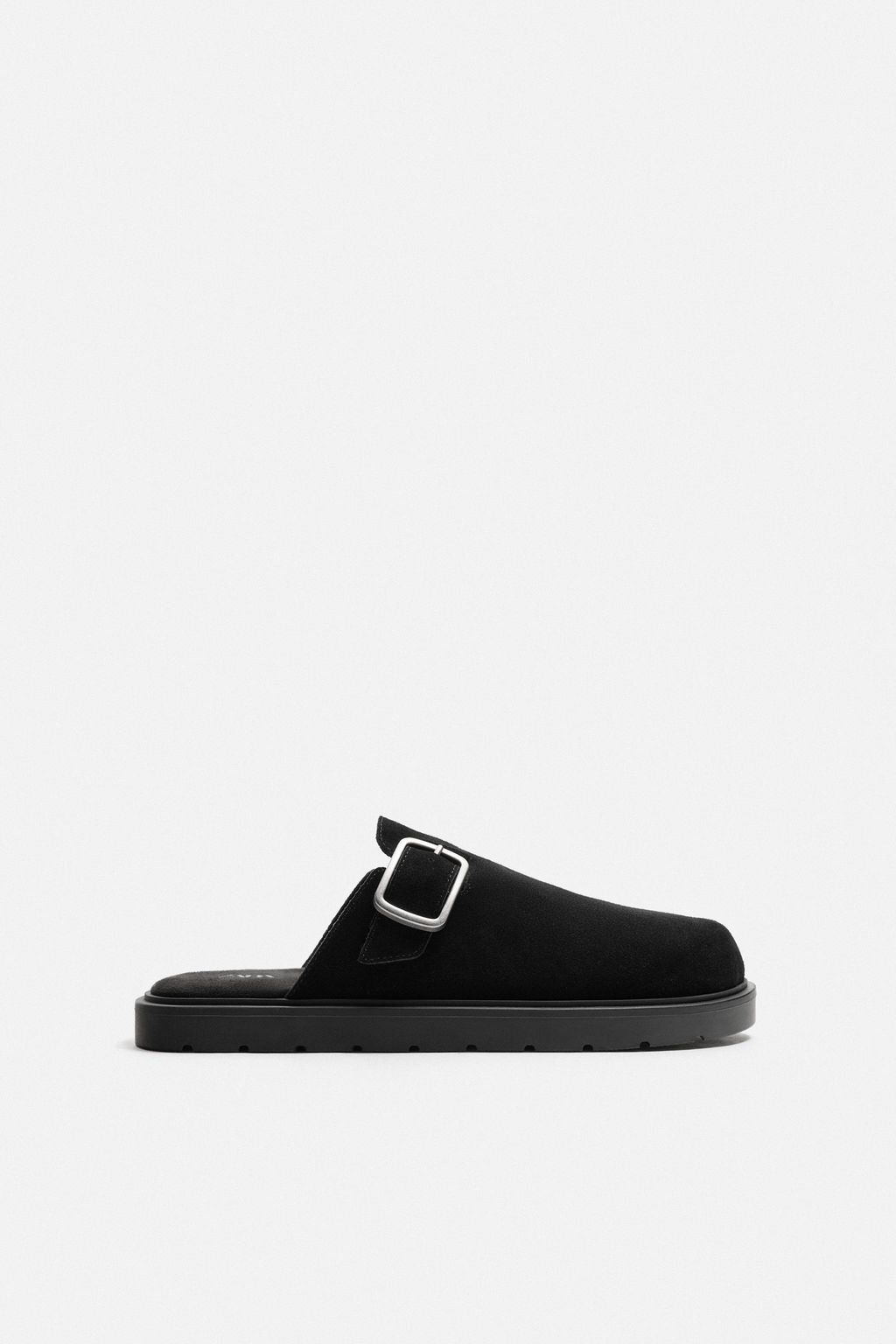 LEATHER BUCKLE CLOGS - Zara фото 2
