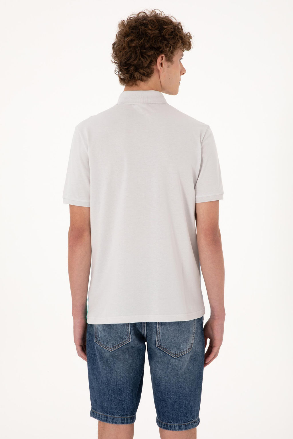 Erkek Regular Fit Polo Yaka Turkuaz Ti__rt Sepette S_rpriz _ndirim - U.s. polo assn фото 5