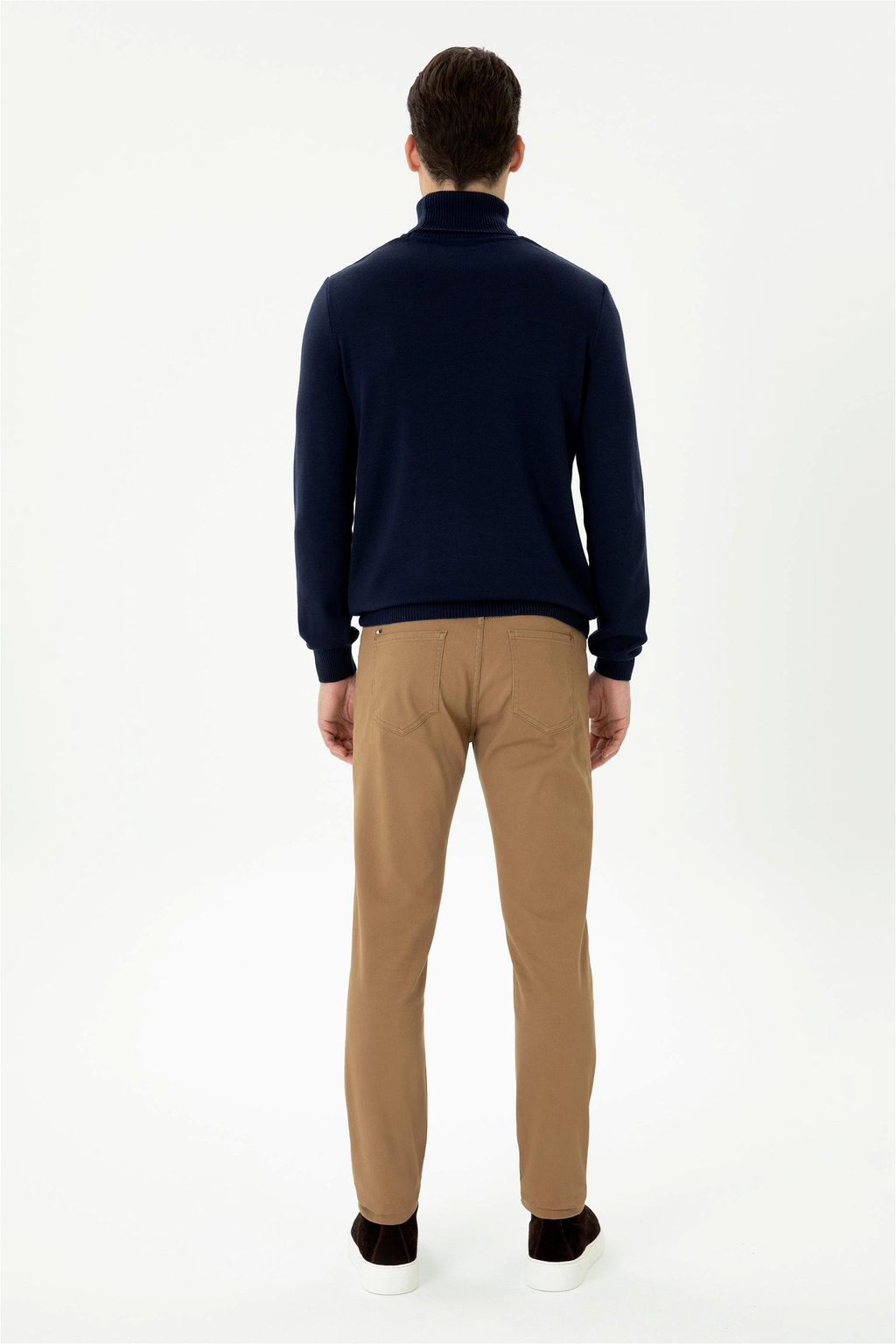 U. S. Polo Assn Мужские брюки из парусины светло-коричневого цвета - U.s. polo assn фото 4