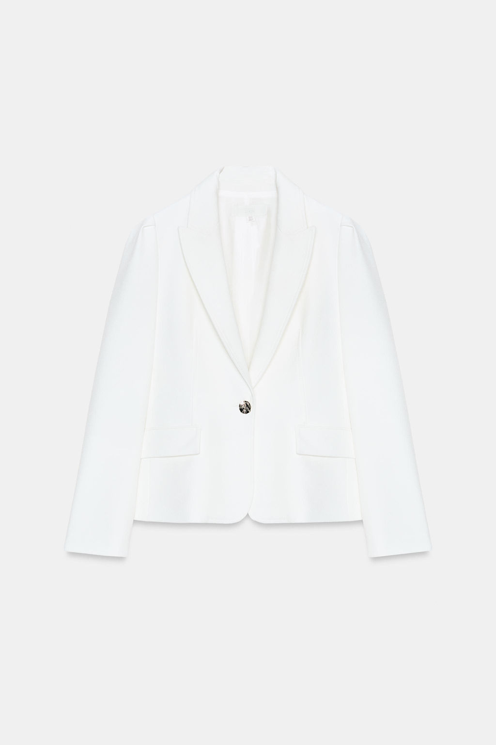 TAILORED BLAZER WITH PRONOUNCED SHOULDERS - Zara фото 14