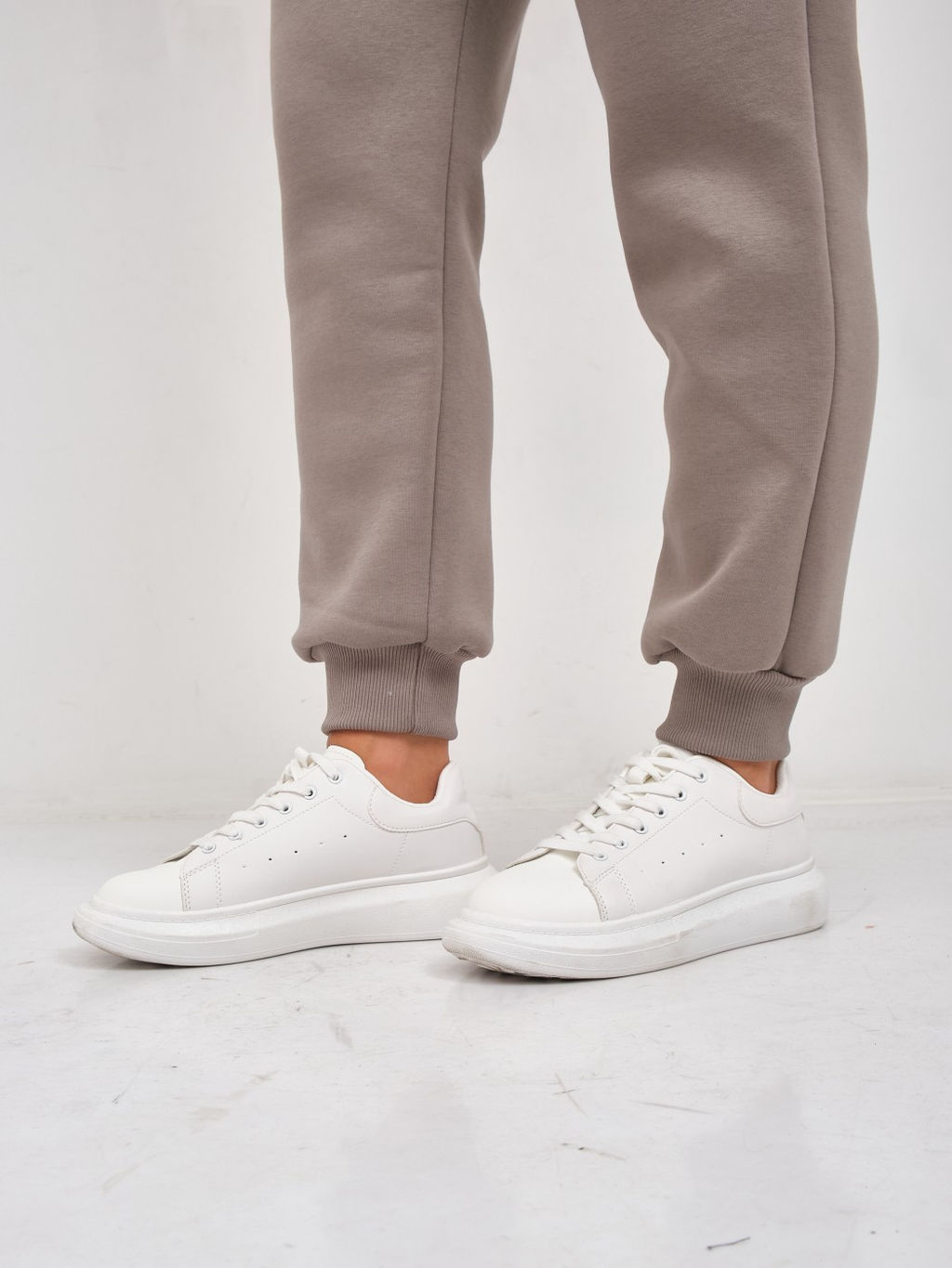 Костюм женский Дюна набивка начёс олива