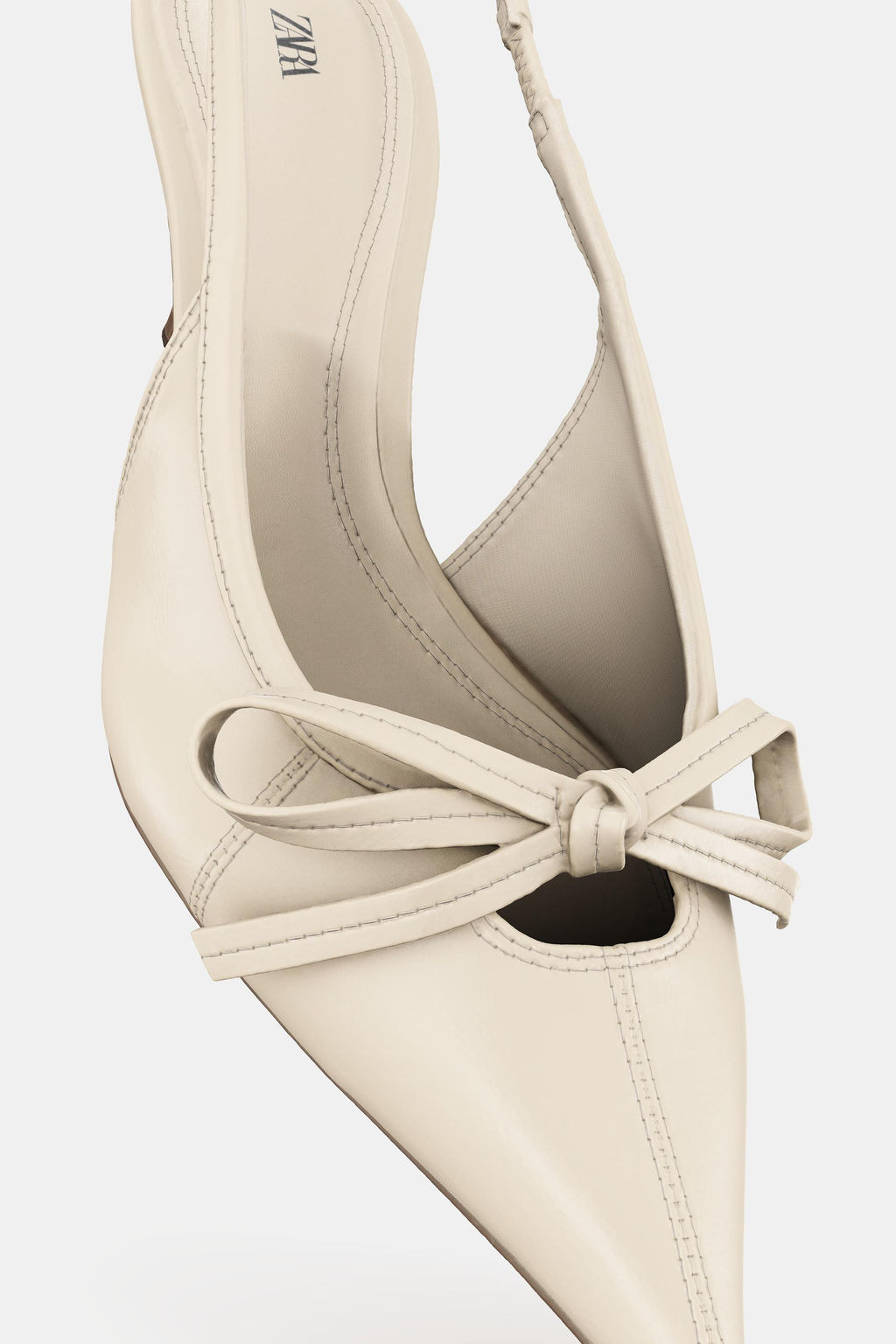 SLINGBACK SHOES WITH BOW - Zara фото 5