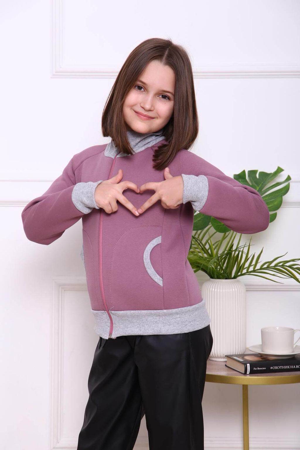 IV-CAPRIZ Киндер - толстовка сухая роза