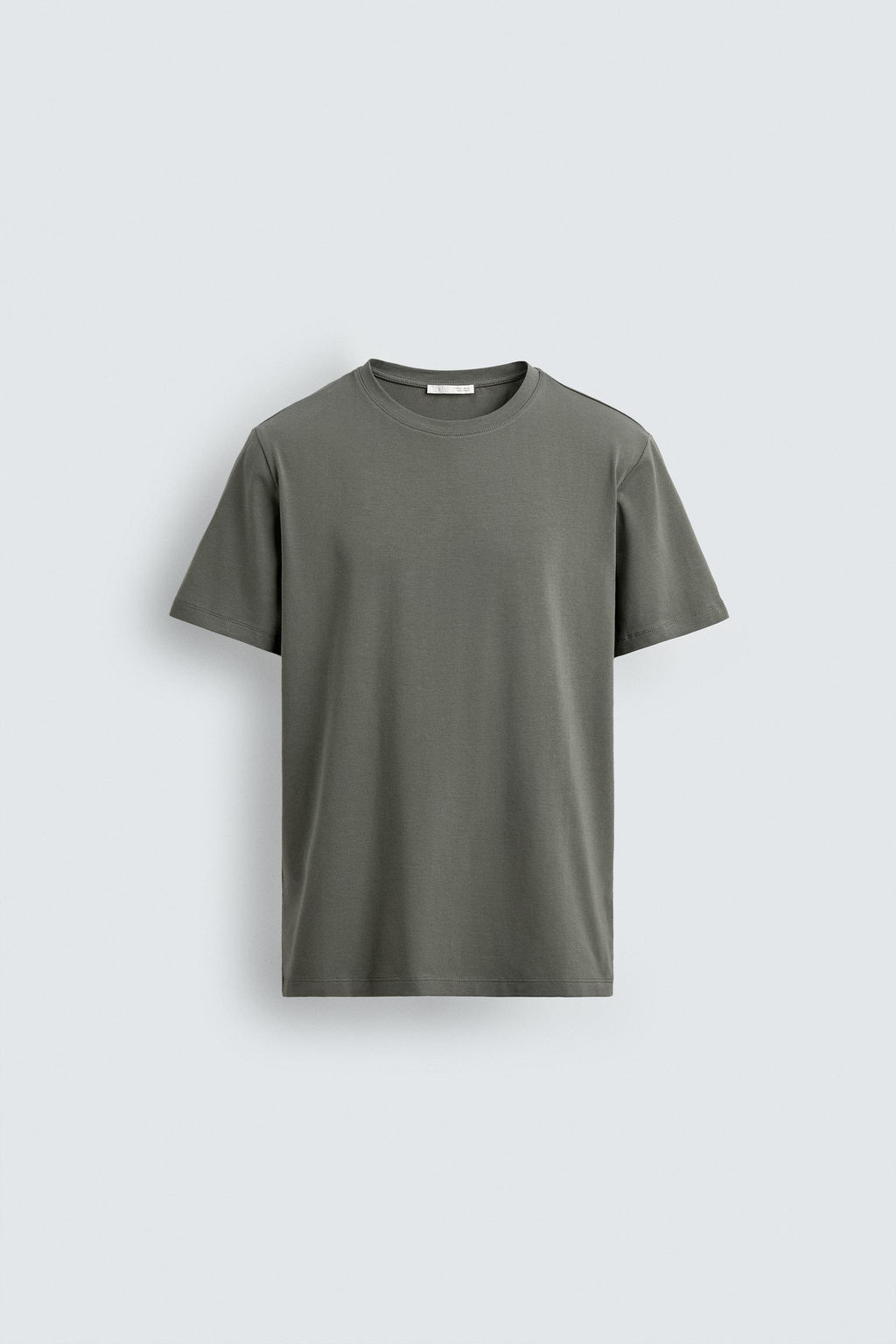 BASIC SLIM FIT T-SHIRT - Zara фото 15