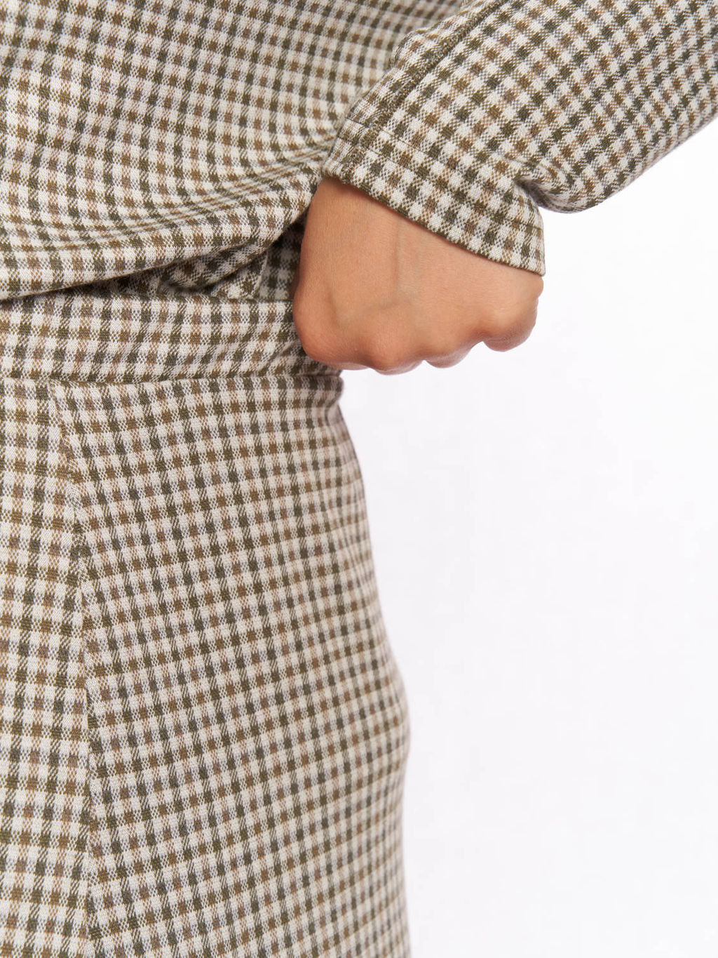 Юбка в клетку UB17408SQU30 - Артесса фото 3