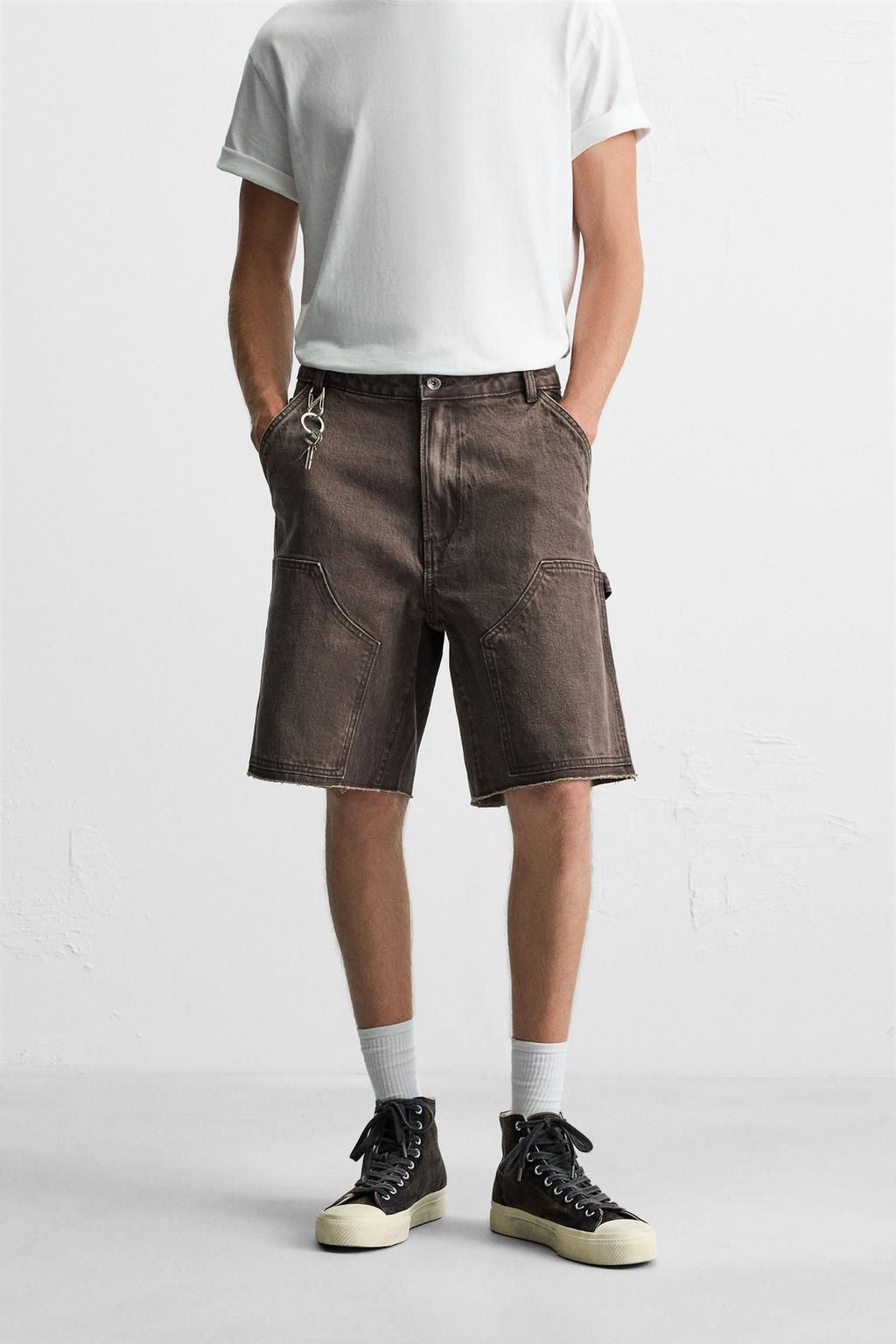 CARPENTER POCKET BERMUDA SHORTS - Zara фото 11