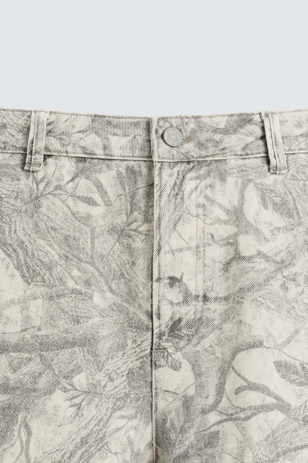 ABSTRACT PRINT CARPENTER TROUSERS - Zara фото 17