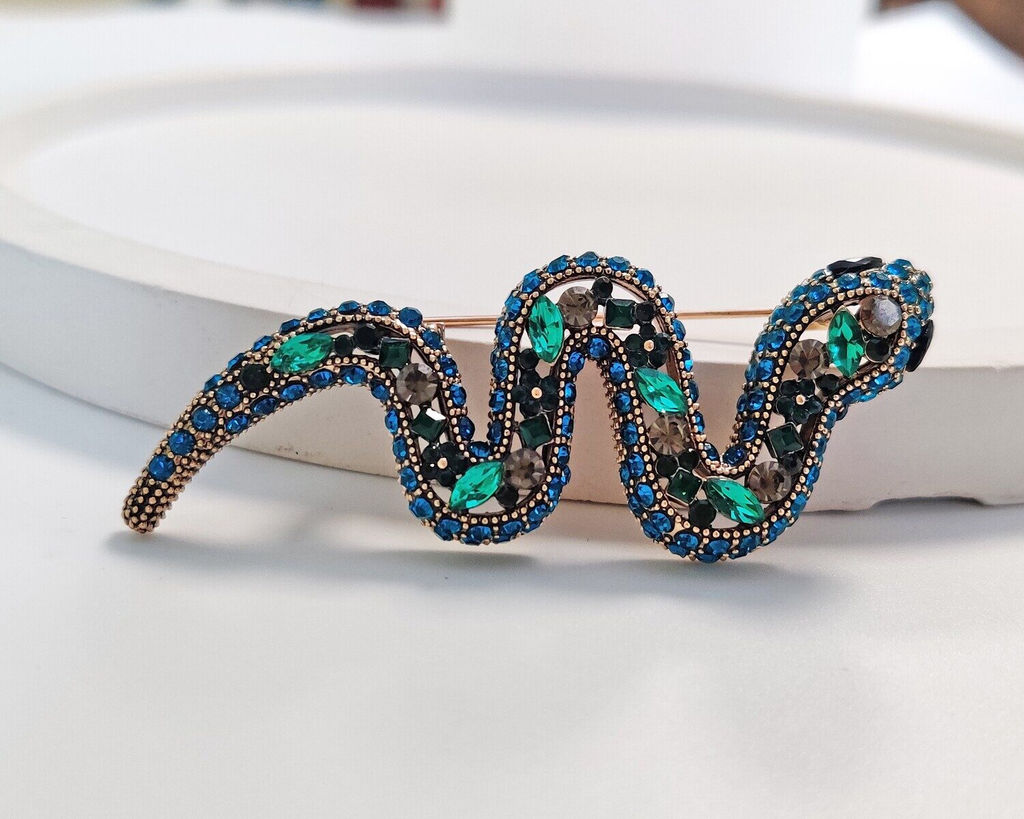 Брошь ЗМЕЙКА - Vel vett фото 6