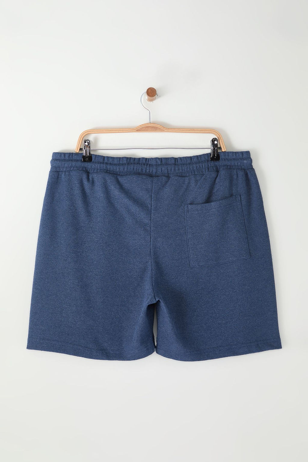 TRENDYOL MAN Lacivert Regular/Normal Kesim Basic Dokulu Buyuk Beden Sort & Bermuda TMNSS25AP00000 - Trendyolmilla фото 9