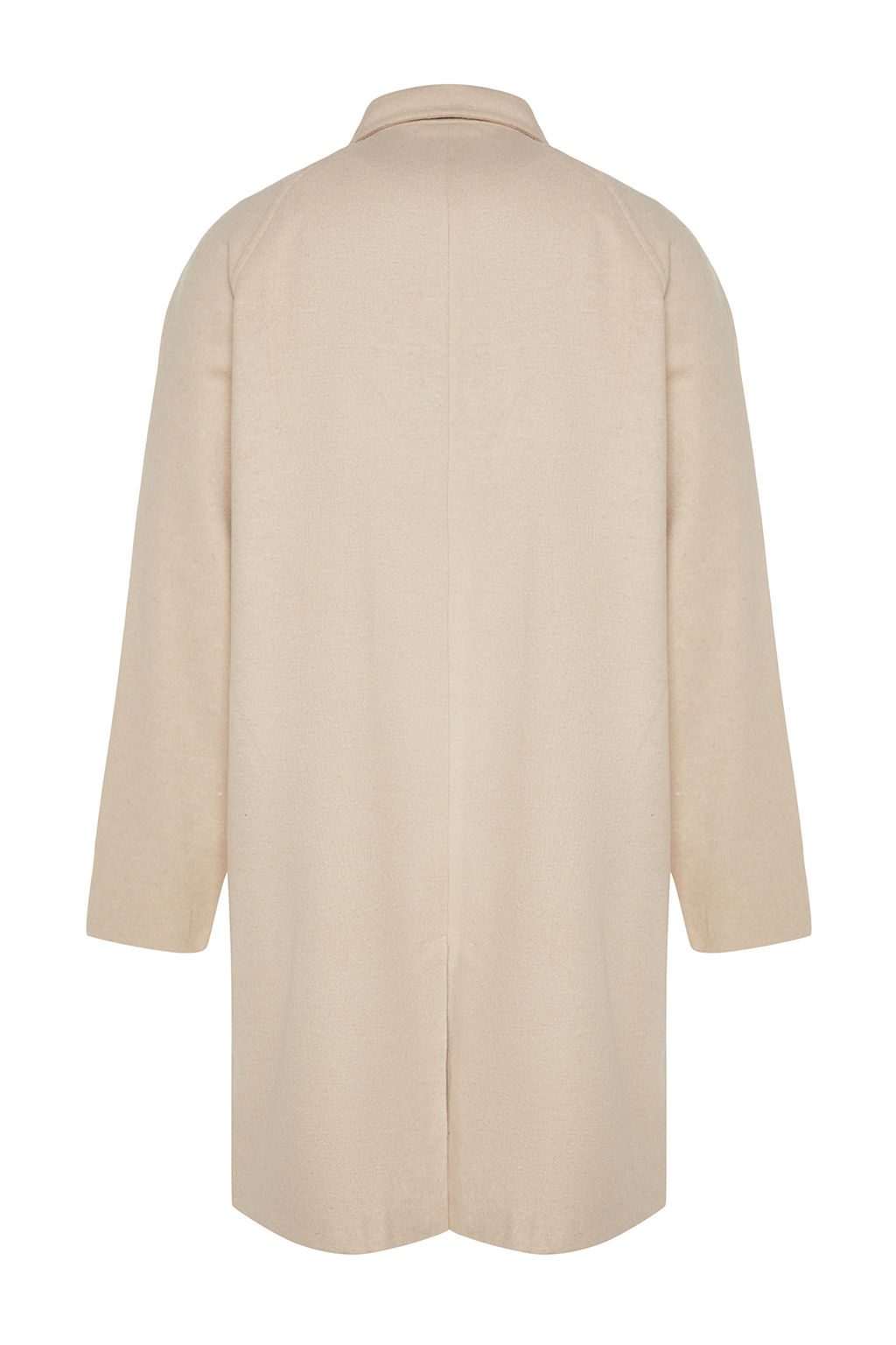 TRENDYOL MAN Vizon Unisex Regular Fit Yun Kar?s?ml? Kase K?sl?k Kaban TMNAW24KB00004 - Trendyolmilla фото 8