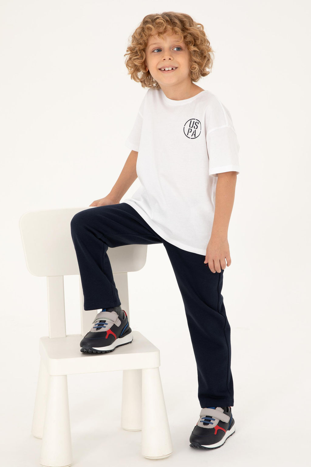 Белая футболка для мальчика Неожиданная скидка в корзине - U.s. polo assn фото 2