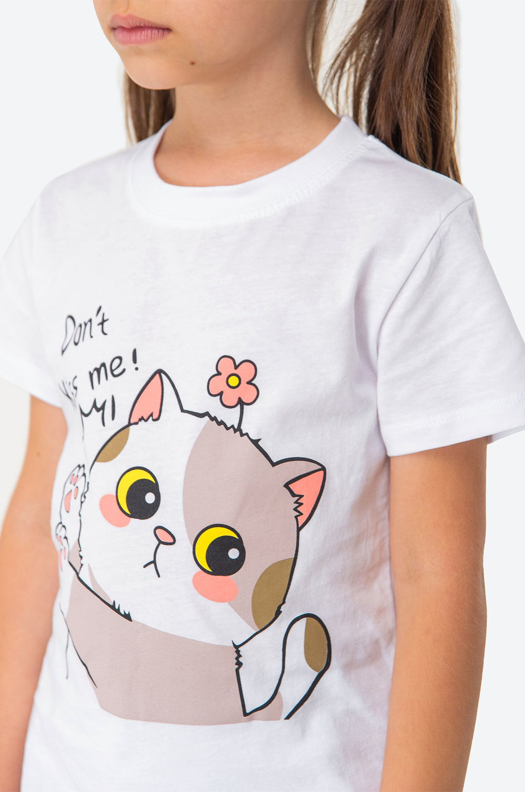 Детская хлопковая футболка Happyfox