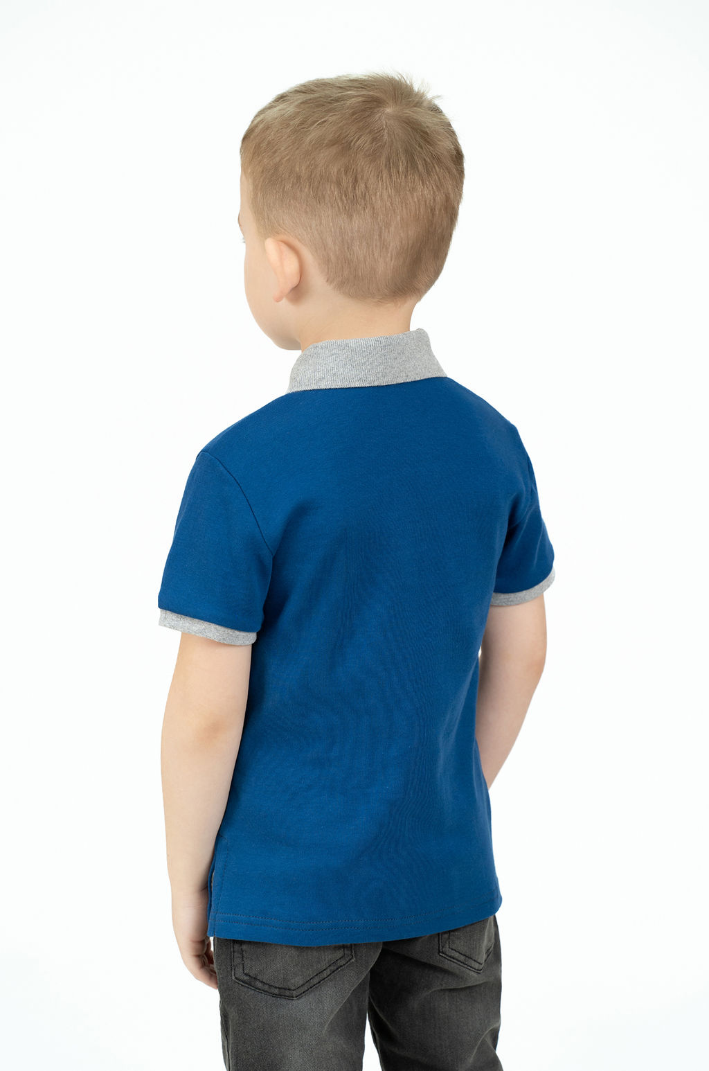 Детская футболка поло индиго оригинал
