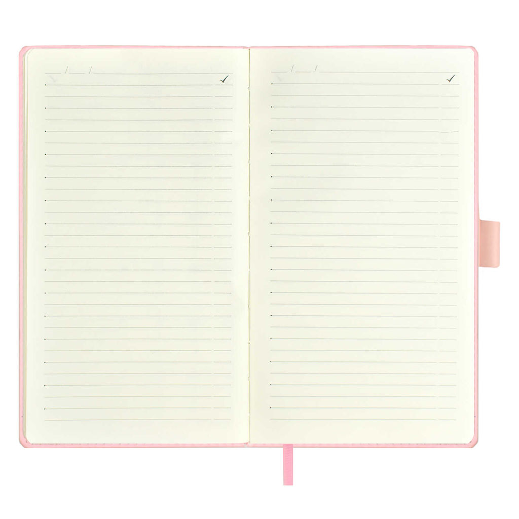 Ежедневник недатированный ESCALADA, А6+, 160 л., арт. 67274/ 20 КРАСТ ПЕПЕЛЬНО-РОЗОВЫЙ