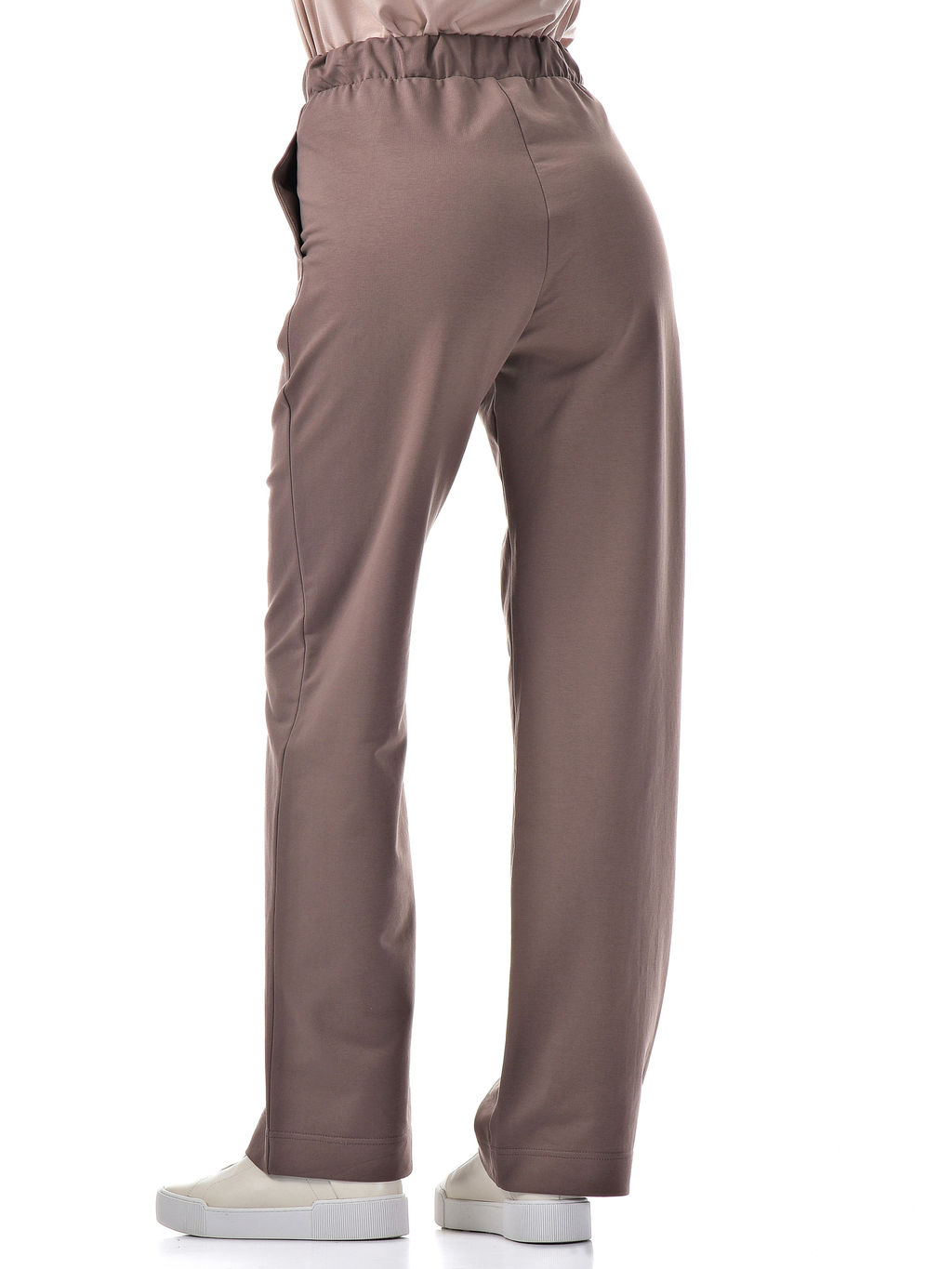 брюки  из футера 2х нитка пенье (хлопок с лайкрой) - А+б коллекция фото 18