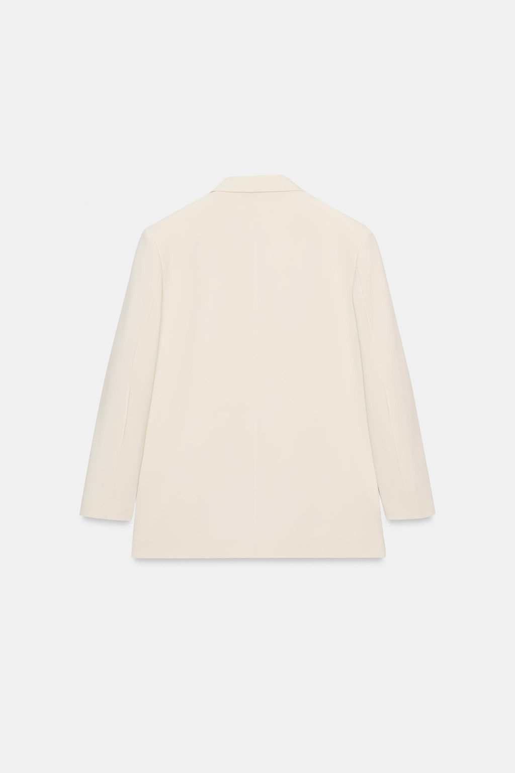 BLAZER CRUZADA OVERSIZE / Blanco roto - Zara фото 7