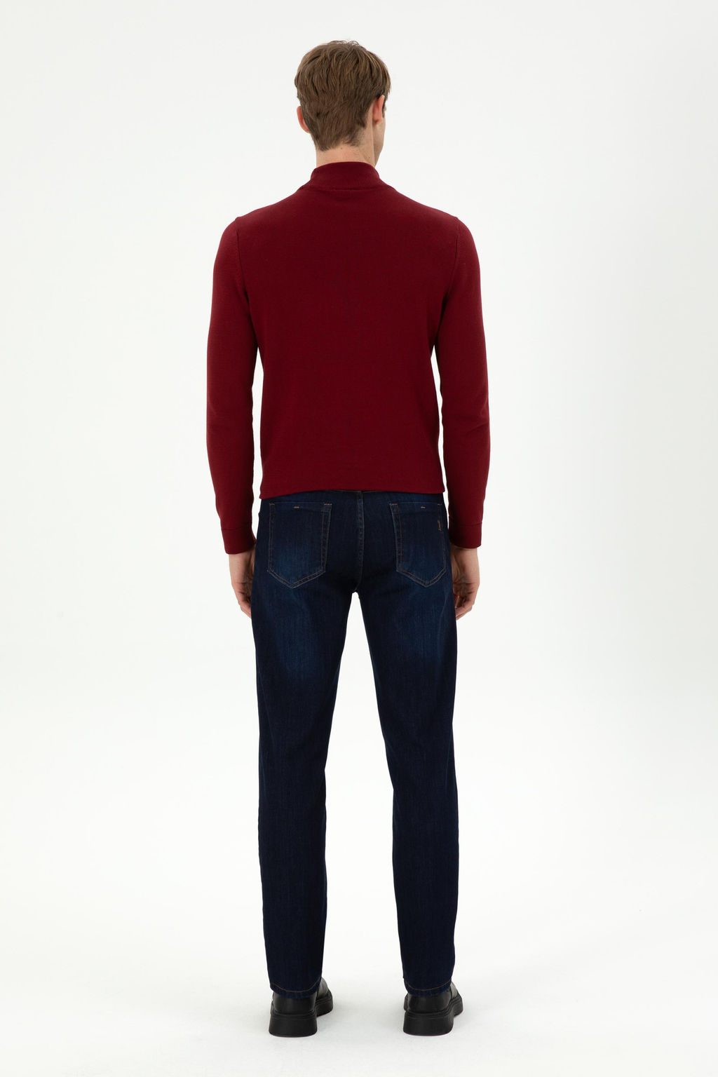 Мужские темно-синие джинсовые брюки Неожиданная скидка в корзине - U.s. polo assn фото 4