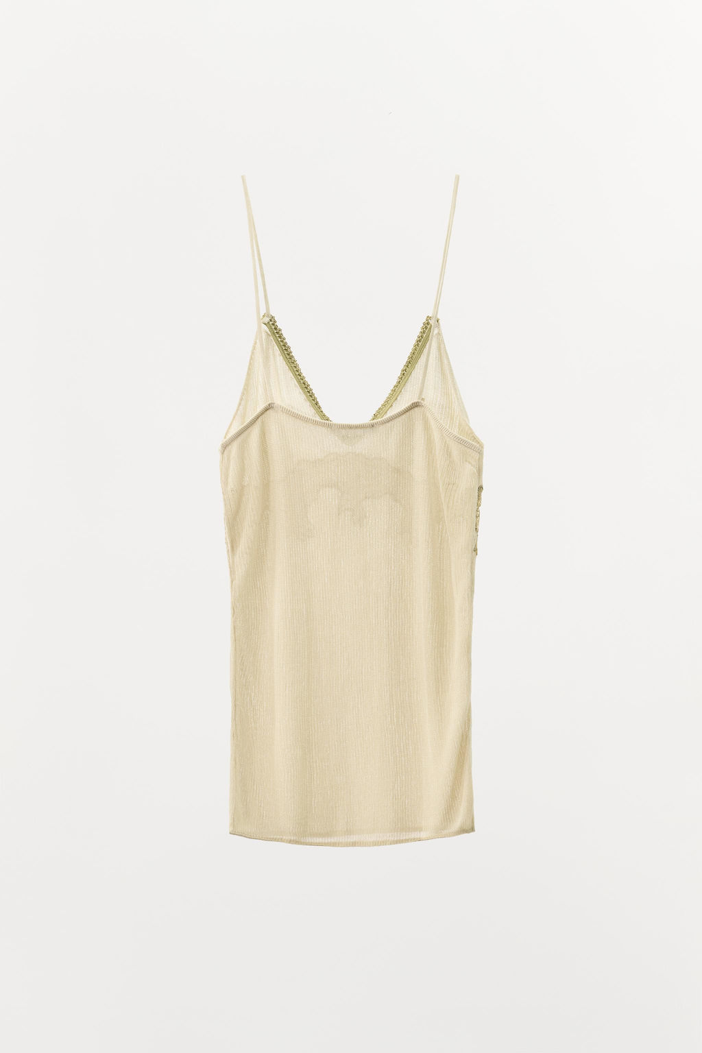 KNIT TOP WITH MATCHING LACE - Zara фото 5