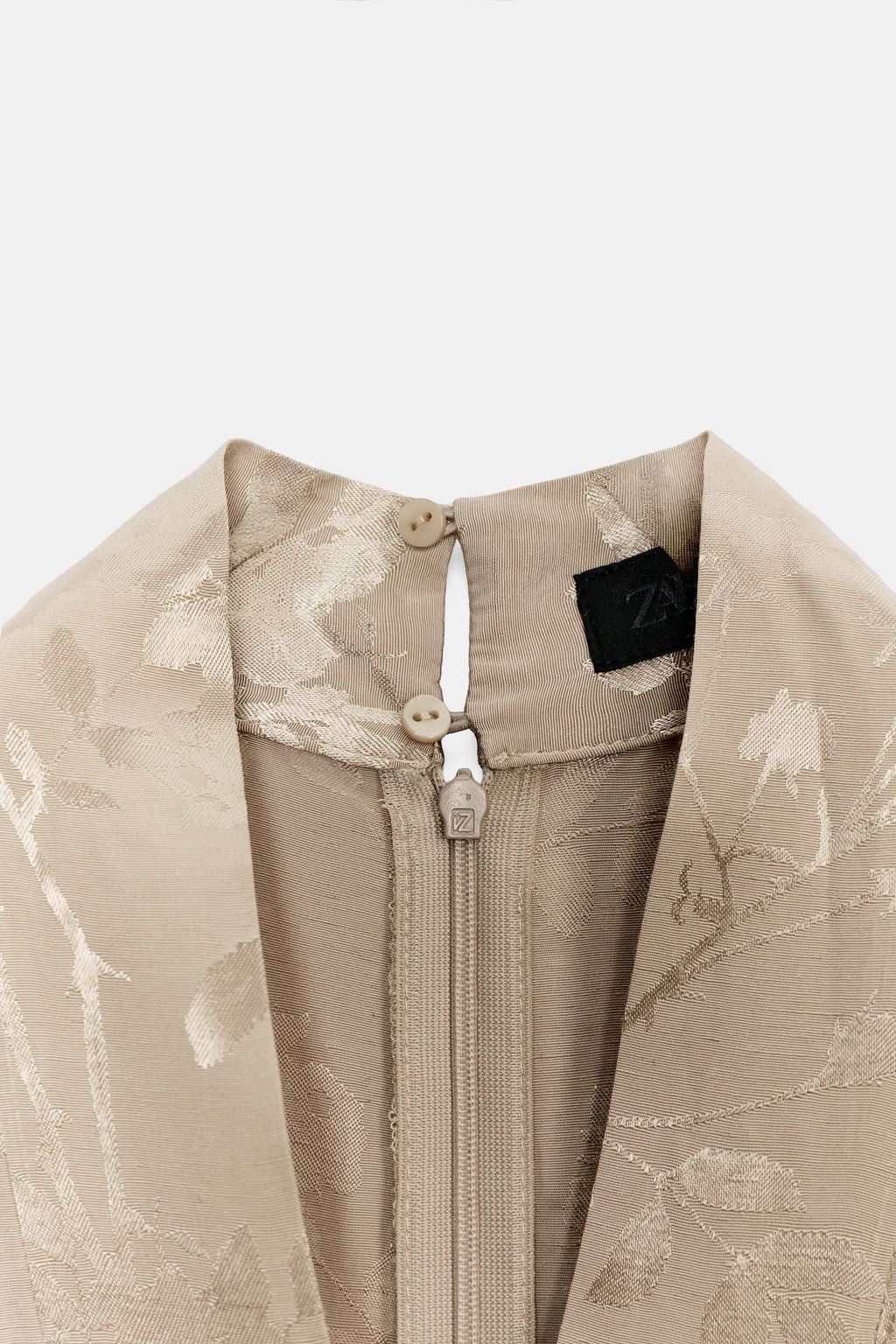 MONO LARGO KIMONO JACQUARD CINTUR?N / Cava