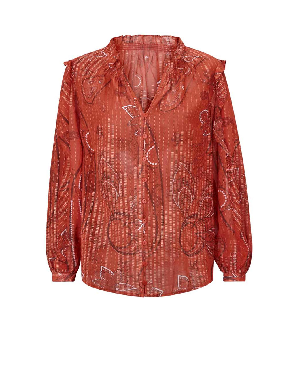 Блузка, папайя - Ashley brooke фото 2