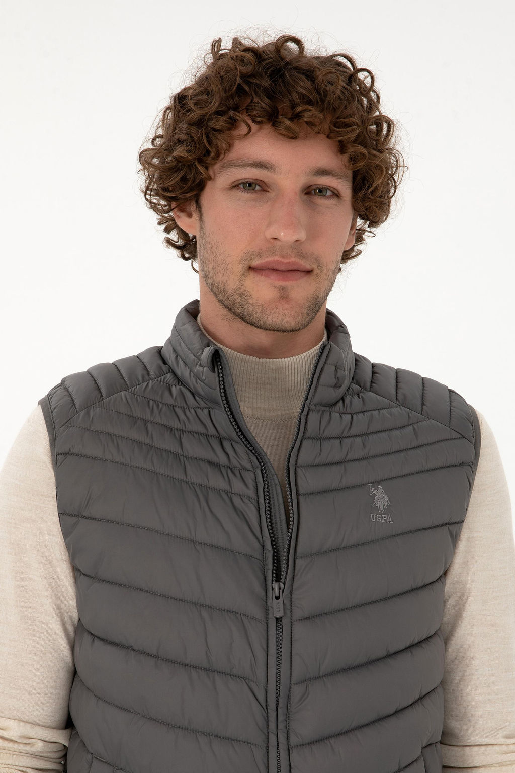 Erkek Gri Yelek Sepette S_rpriz _ndirim - U.s. polo assn фото 2