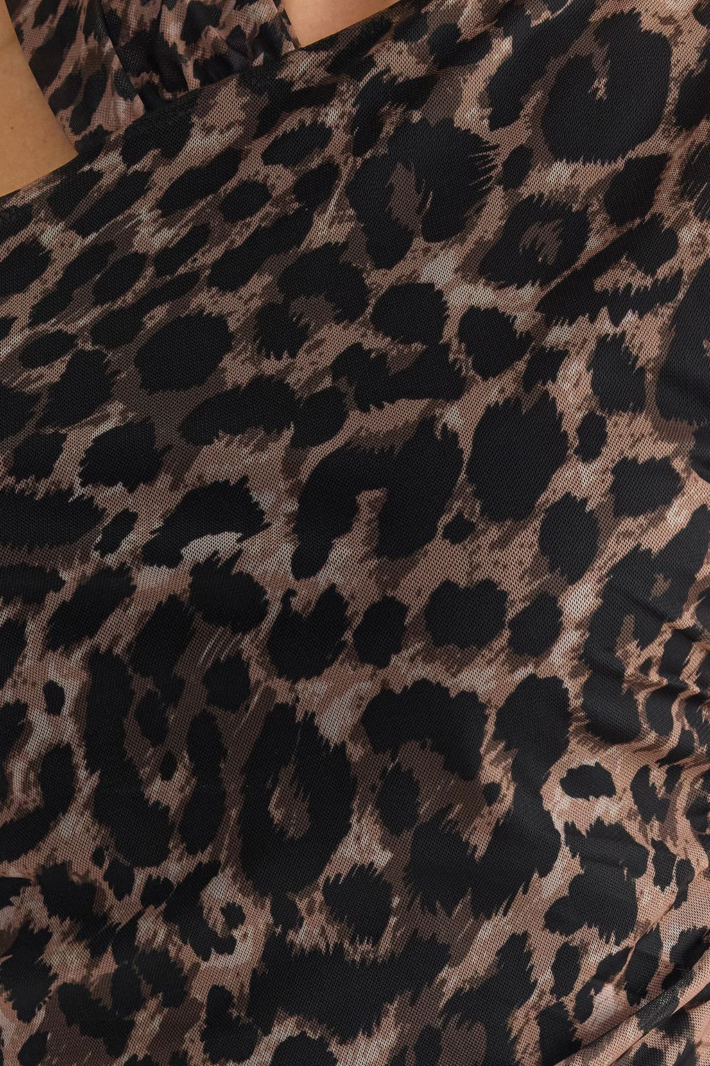 Cok Renkli Asimetrik Yaka Fitted/Vucuda Oturan Esnek Orme Bluz TWOSS25BZ00017