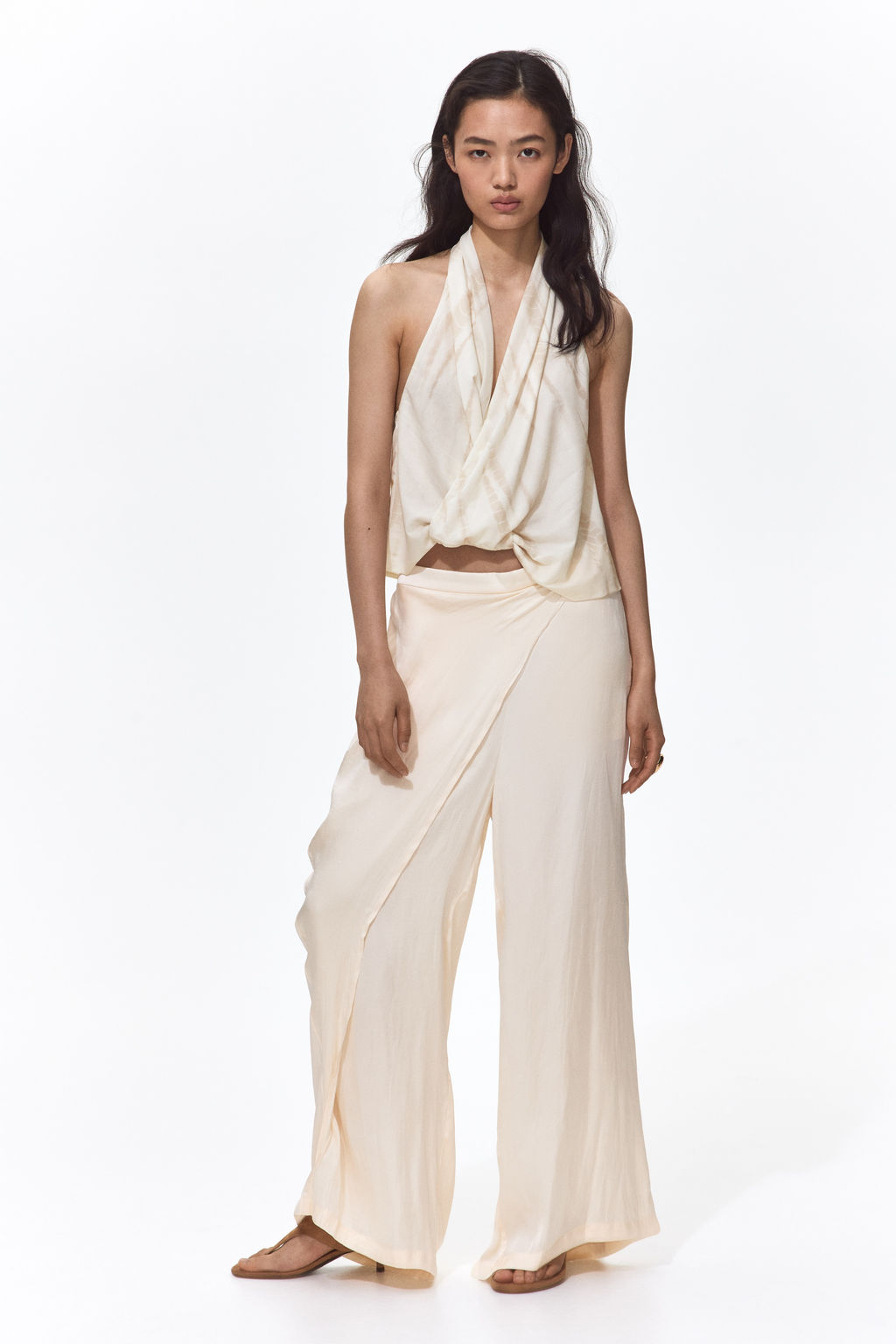 Top halter con detalle girado - H&m фото 7