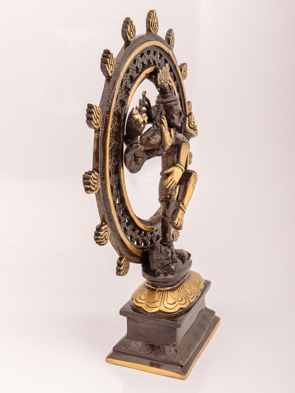 Статуэтка Натарадж 12 антик № Ст2733/13 - Ганг фото 2