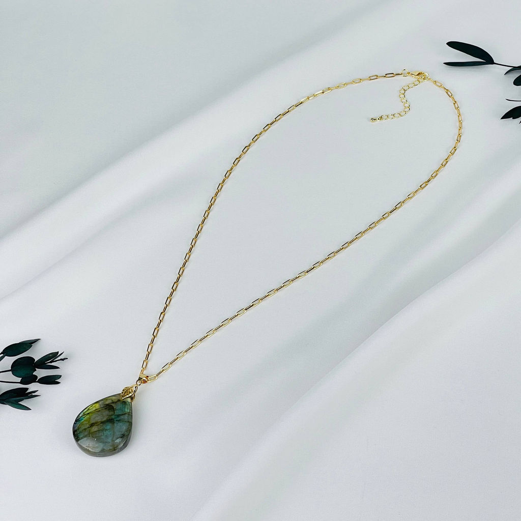 Кулон из Лабрадора - Радуга самоцветов фото 2