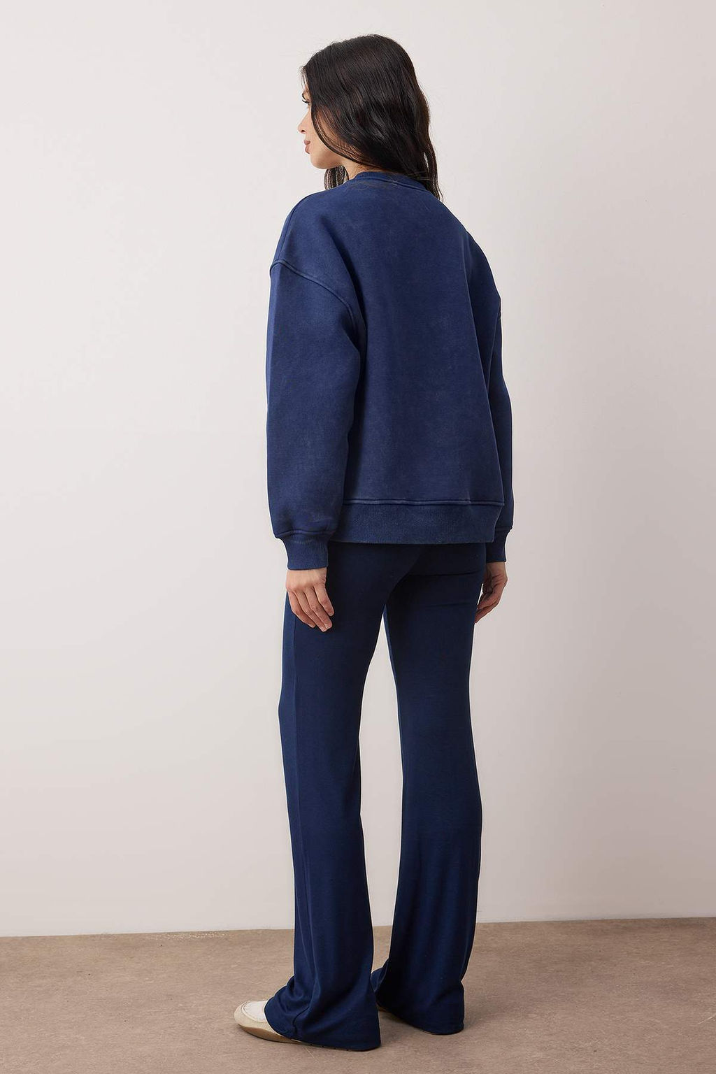 Bordo-Lacivert Ispanyol Paca 2li Paket Pantolon TWOAW26PL00057