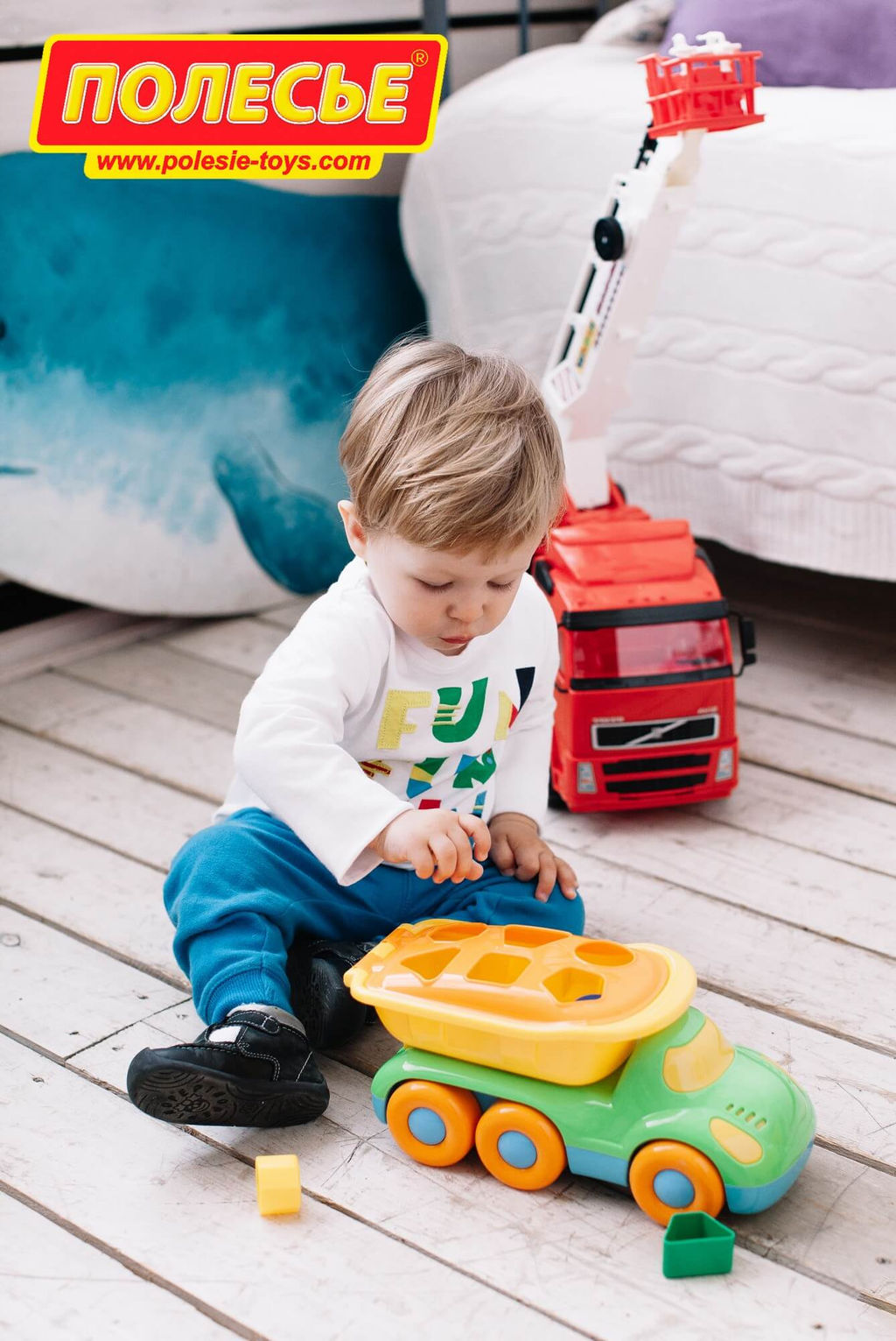 Дружок, автомобиль-самосвал логический - Полесье фото 15