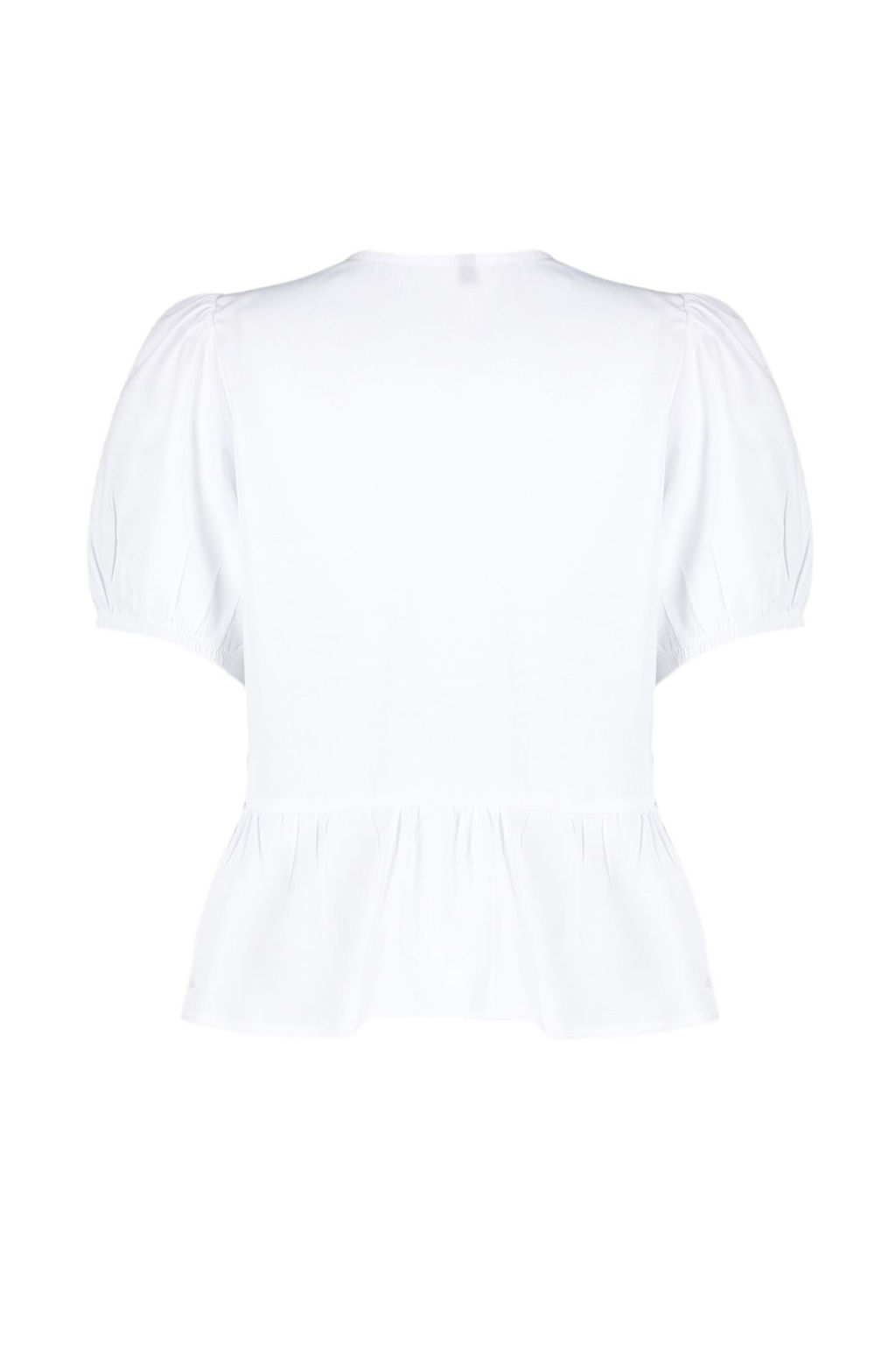 TRENDYOLMILLA Ekru Onden Baglama Detayl? Regular Normal Kal?p Dokuma Gomlek TWOSS24GO00183  фото 8