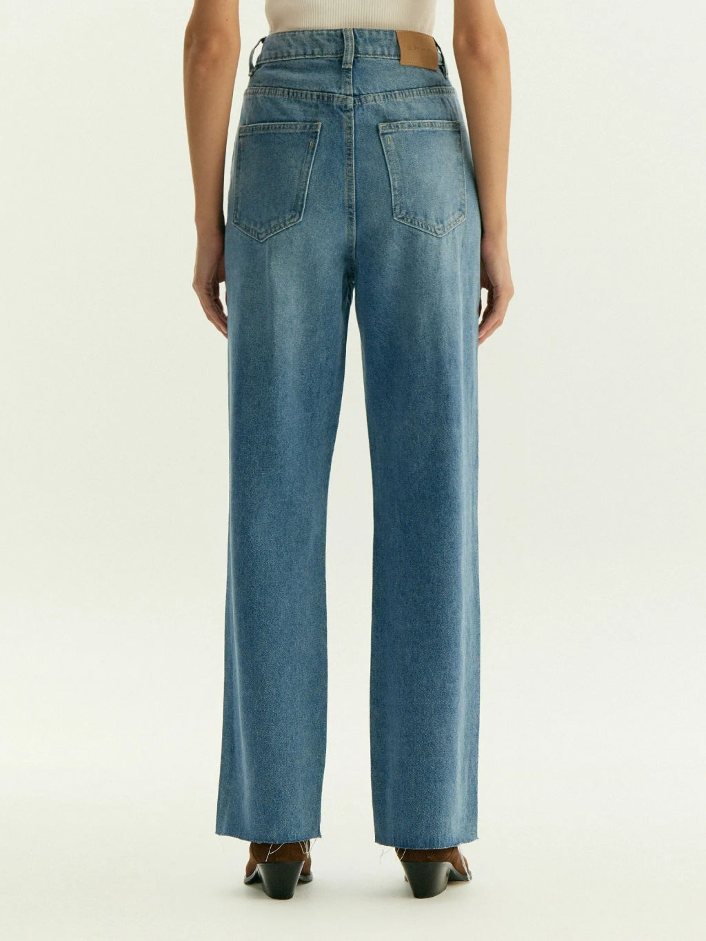 Джинсы Mom Fit 369, D369/skyey