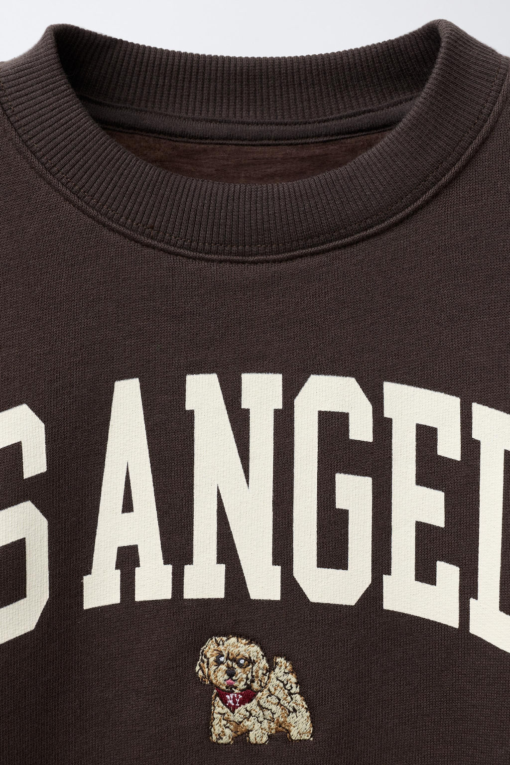 EMBROIDERED PUPPY SLOGAN SWEATSHIRT - Zara фото 3