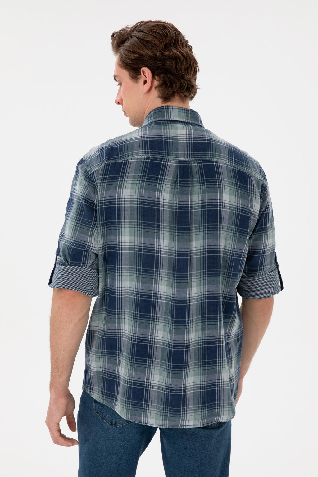 Erkek Lacivert Uzun Kollu G_mlek Sepette S_rpriz _ndirim - U.s. polo assn фото 5