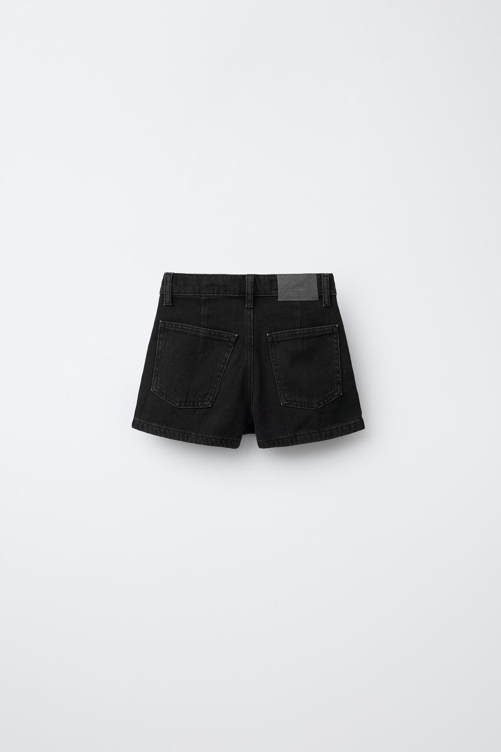 STUDDED DENIM BERMUDA SKIRT - Zara фото 2