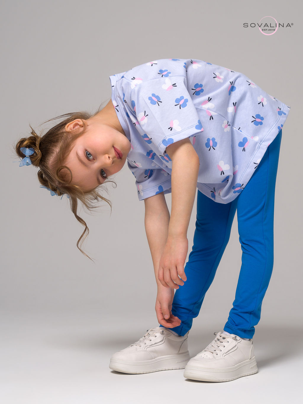 Костюм Мун синие бабочки-голубой - Sovalina фото 11