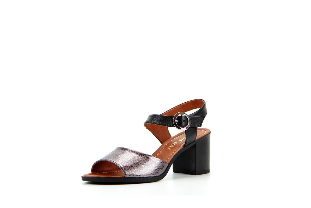 Босоножки EDART 6008.624 bl.black-nikel