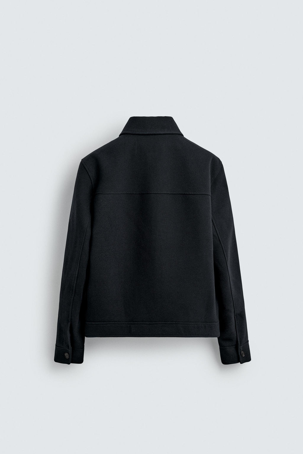 ZIP-UP WOOL EFFECT JACKET - Zara фото 8