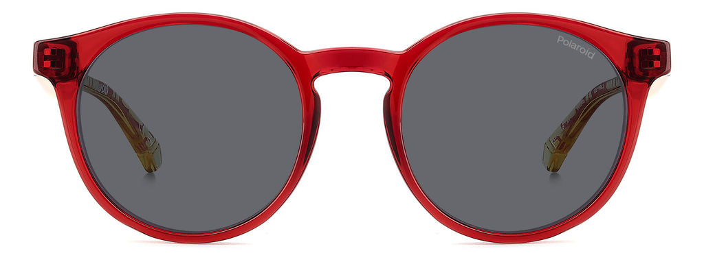 Солнцезащитные очки Polaroid Kids PLD 8061/S Красный, детские  фото 2
