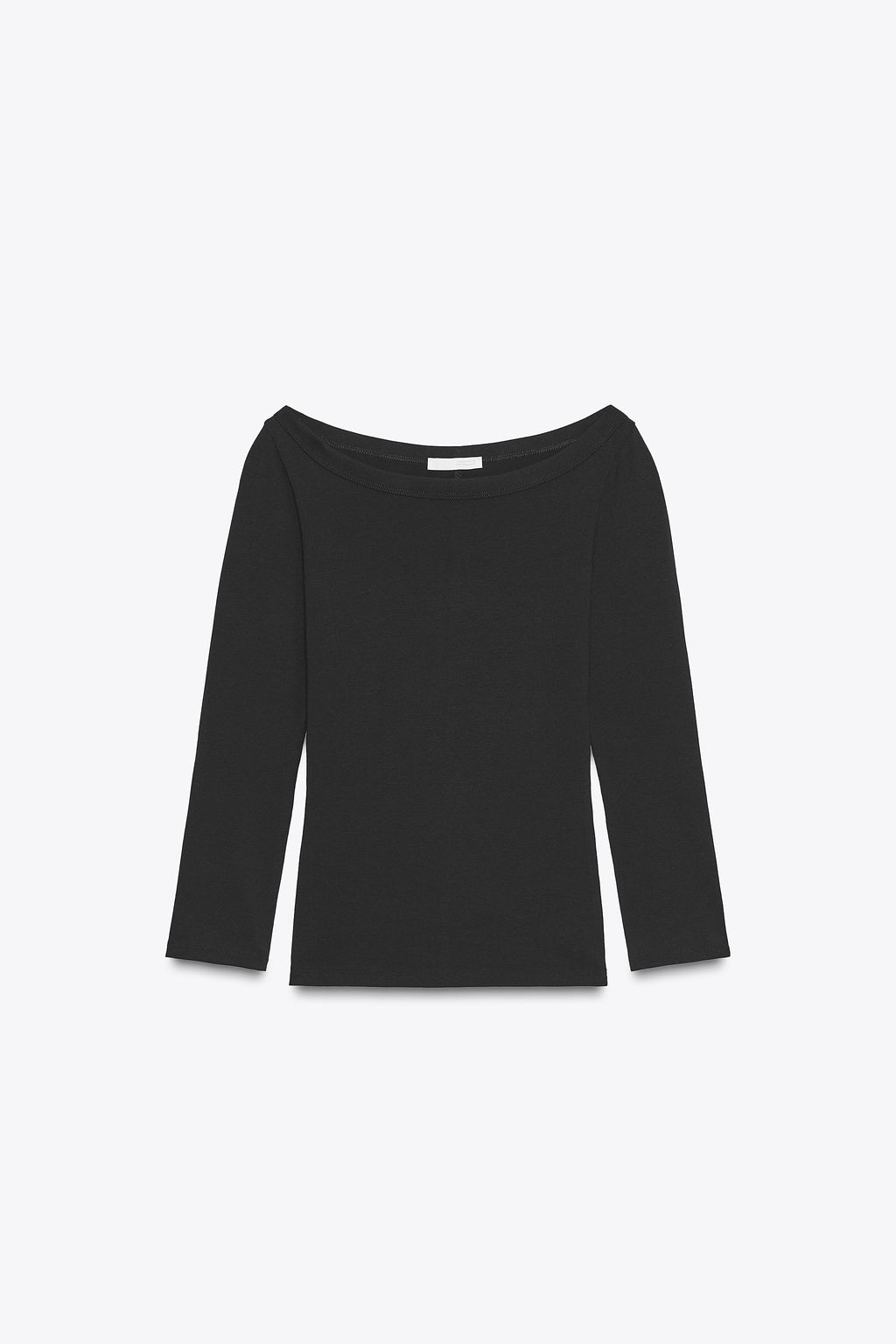 BOAT NECK T-SHIRT - Zara фото 5