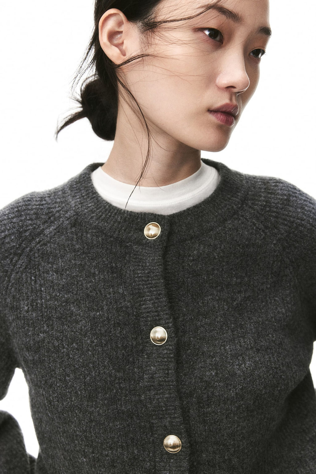 Cardigan en punto de canale - H&m фото 4