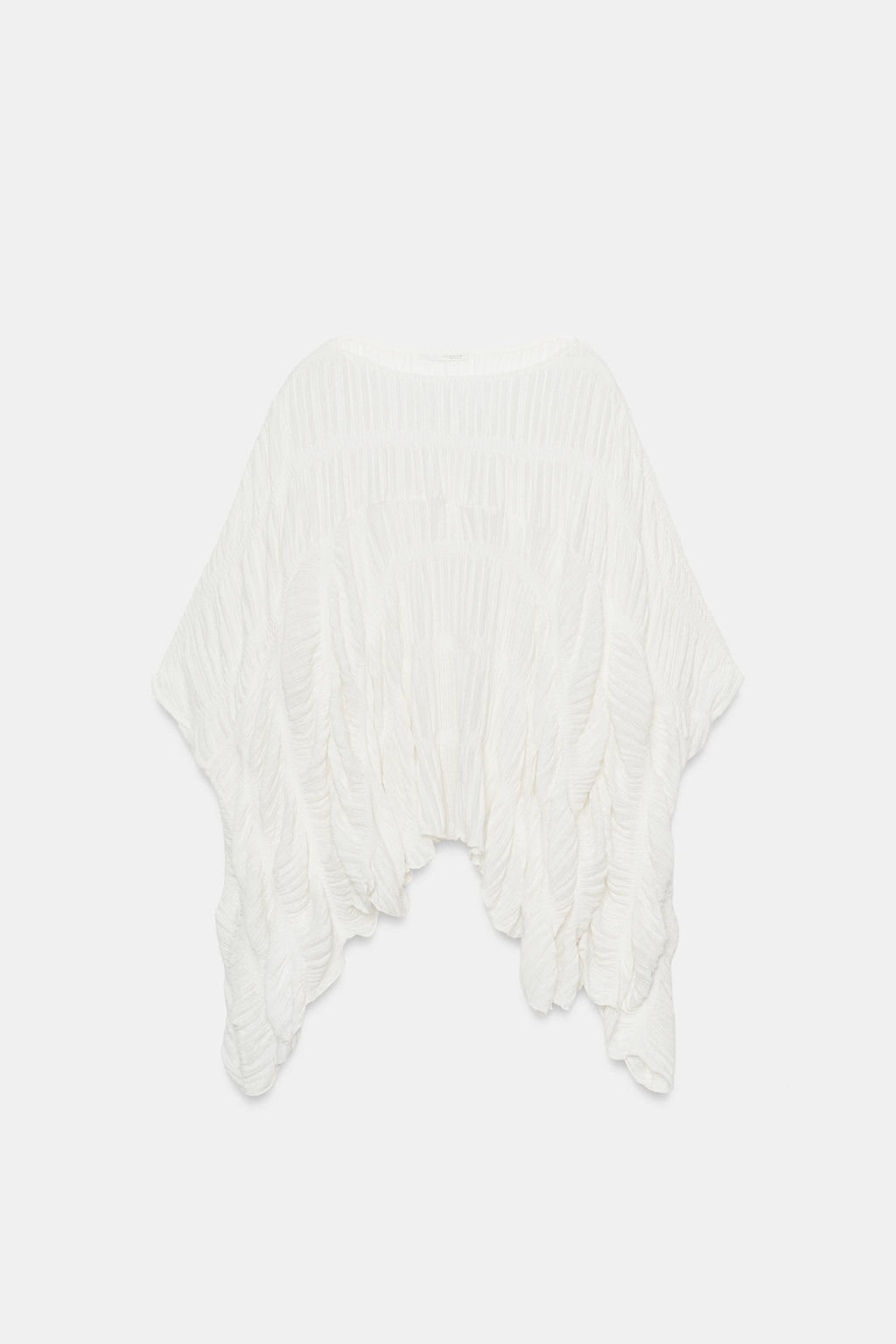 TOP CAPA TEXTURA / Blanco - Zara фото 6