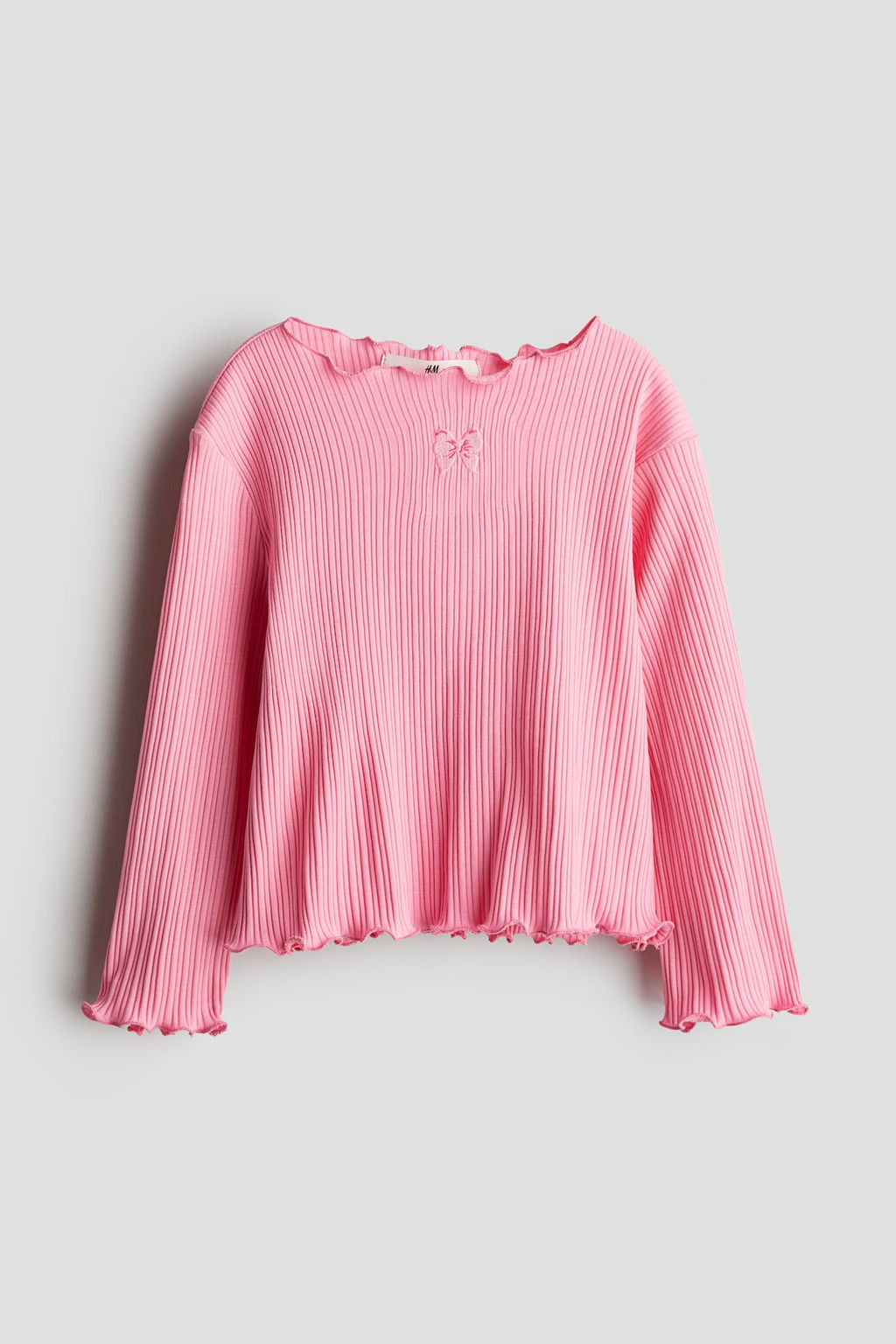 Camiseta de algodon con detalles sobrehilados