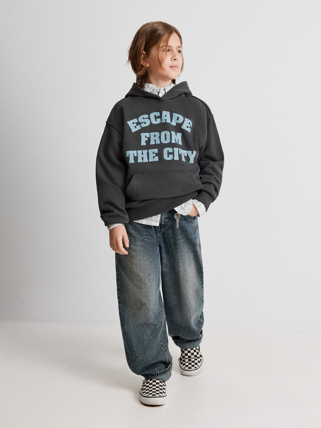 ACOOLA / Джемпер детский для мальчиков Femoralis темно-серый  фото 5