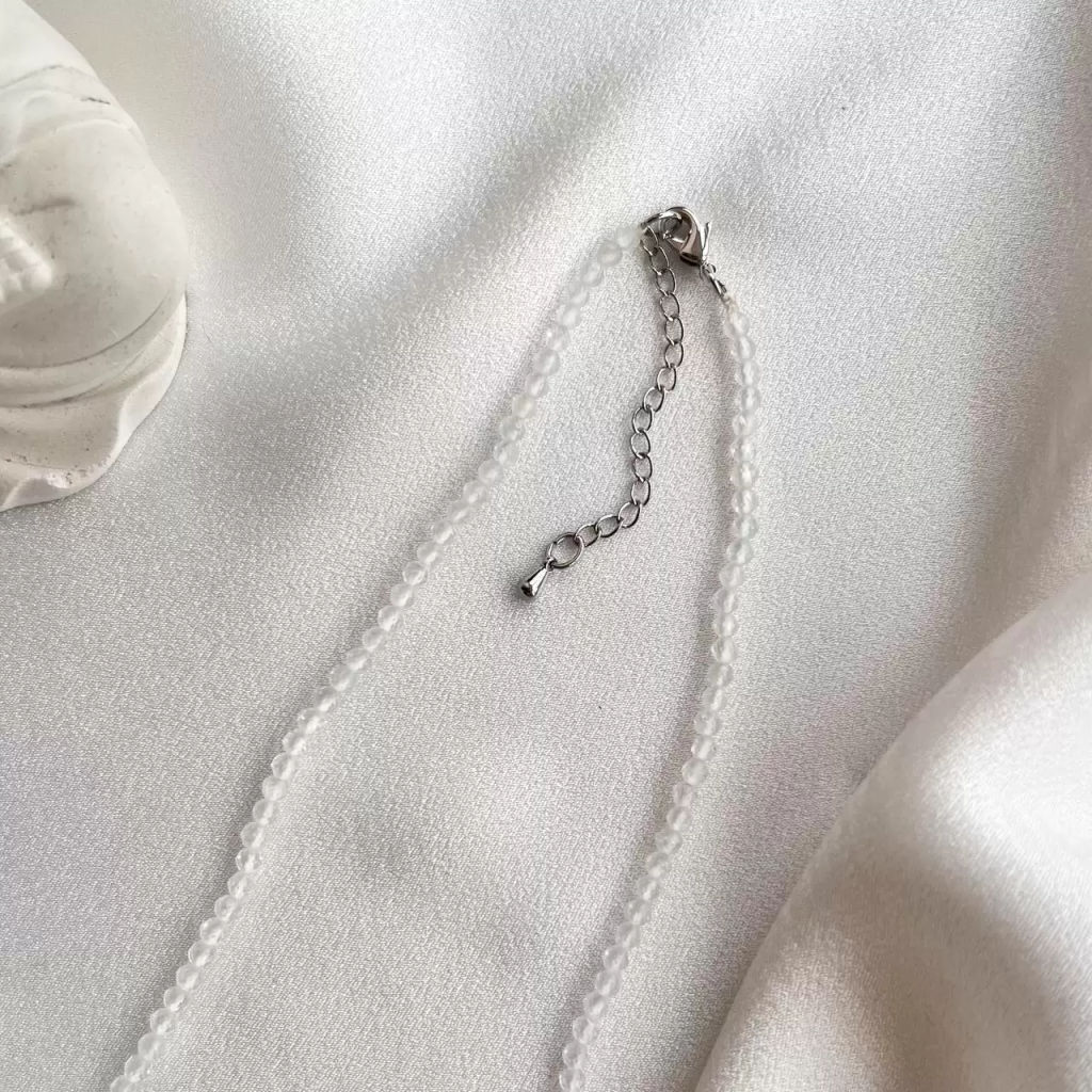 Бусы из Горного Хрусталя огранка 42 см +