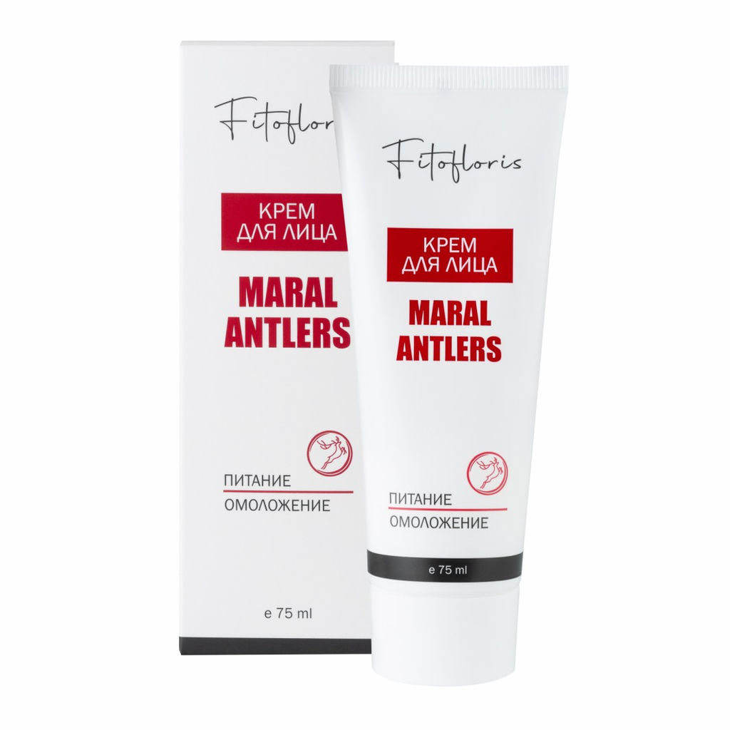 Крем для лица Фитофлорис, с пантами марала (омолаживающий) Алфит Плюс 1762 фото 2